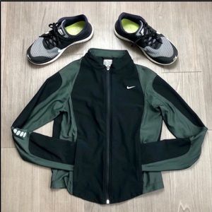 Nike Black Gray Bomber Jacket